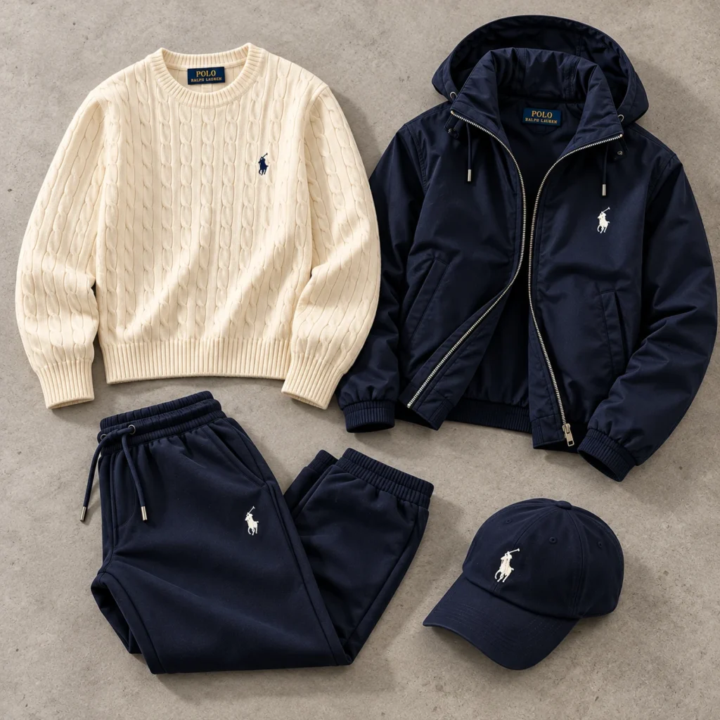 Heritage Luxe - 4-Piece Winter Set – Navy