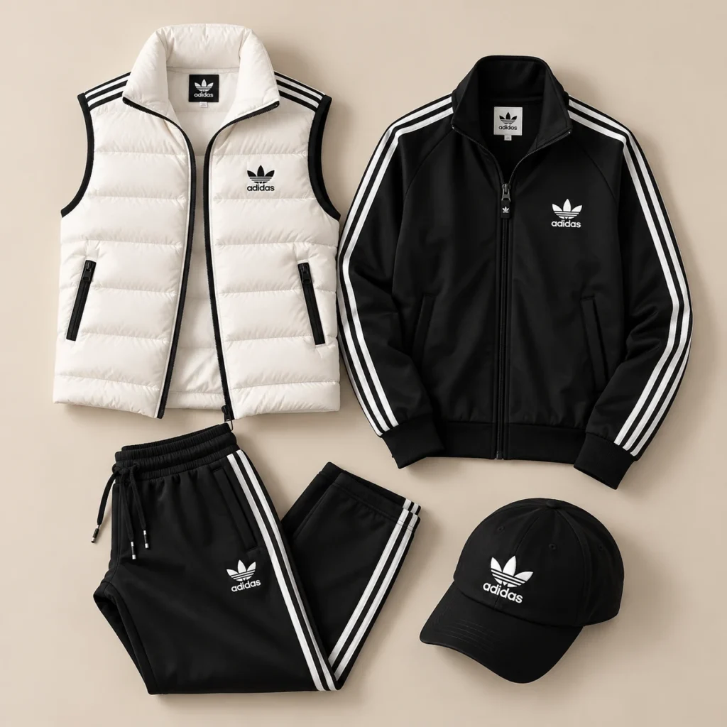 4-Piece Fall Outfit Set – White
