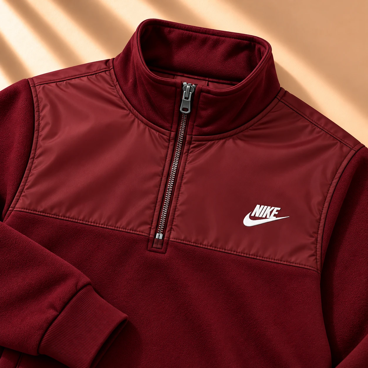 Prémiová 3dílná souprava s péřovou vesty a half-zip tracksuitem